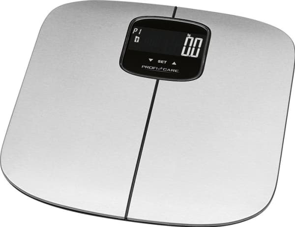 ProfiCare PC-PW 3006 FA, Elektronisk personvåg, 180 kg, 100 g, Svart, Rostfritt stål, 5 kg, Rektangel