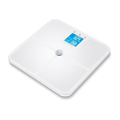 BEURER BF 950 - vejeskala impedancemetre tilsluttet - 180 kg - Hvid