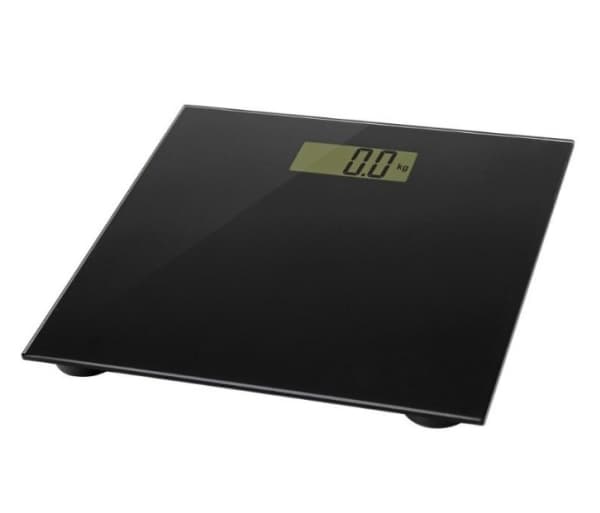 Omega OBSB, Elektronisk personvåg, 150 kg, 100 g, Svart, kg, lb, st, Rektangel