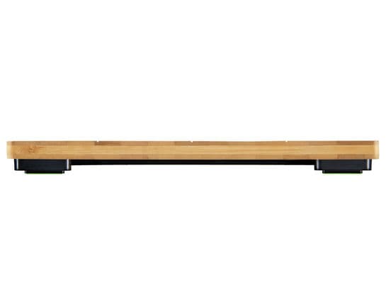 Soehnle Style Sense Bamboo Magic, Elektronisk personvekt, 180 kg, 100 g, Bamboo, kg, lb, firkant