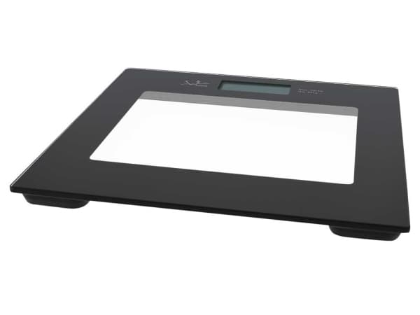 JATA 290, Elektronisk personvekt, 150 kg, 100 g, Sort, kg/lb, firkant