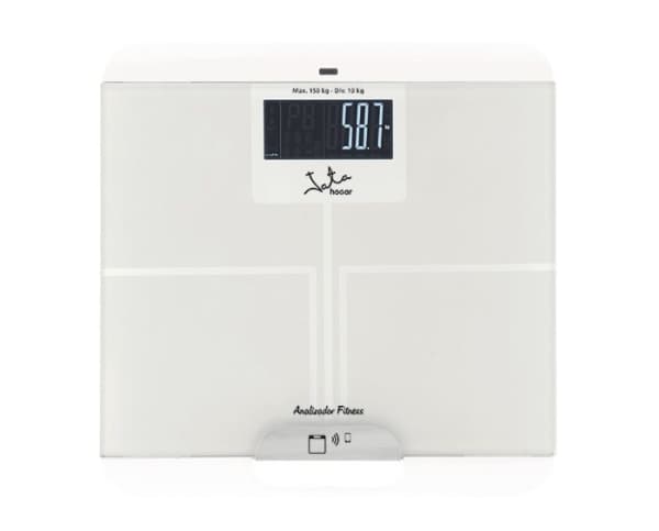 JATA 595, Sähkövaaka ammattikäyttöön, 150 kg, Valkoinen, 100 g, g, kg, lb, Anturi