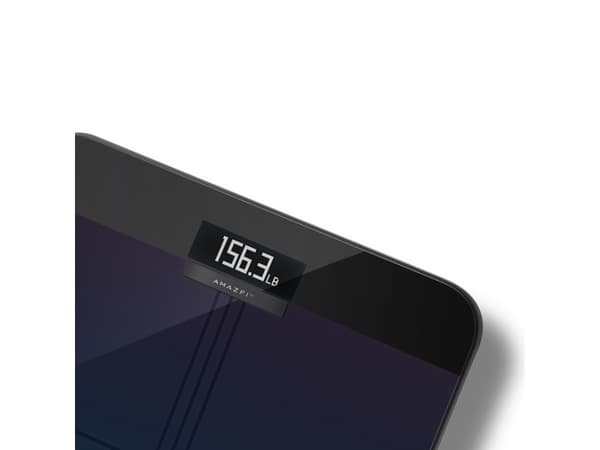 Amazfit Smart Scale, elektronisk personvåg, 50 g, marinblått, lila, fyrkantigt, LCD, 8,64 cm (3,4")
