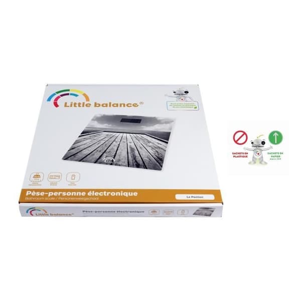 Elektronisk vägningsmaskin Ponton - brun