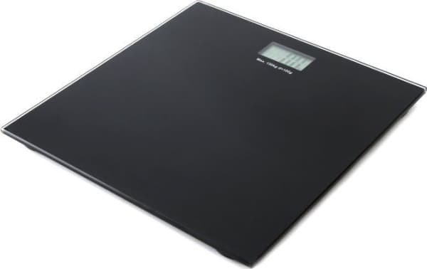 Omega OBSB, Elektronisk personvåg, 150 kg, 100 g, Svart, kg, lb, st, Rektangel