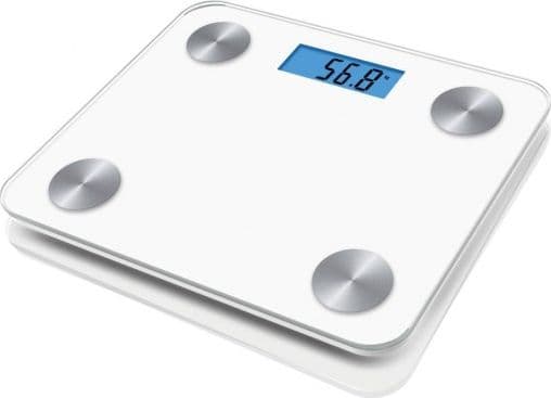 Platinet henkilövaaka / vartalovaaka - valkoinen - bluetooth ja applikaatio