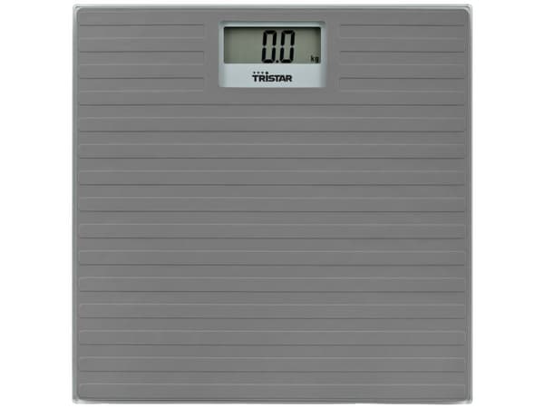 Tristar WG-2431, Elektronisk personvekt, 150 kg, 100 g, Grå, g, oz, kg, lb, firkant