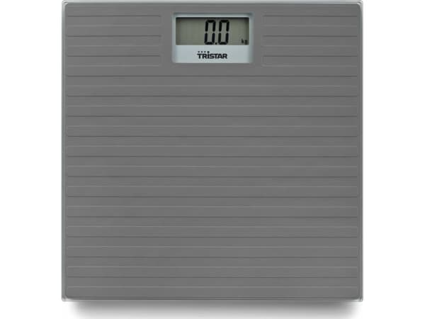 Tristar WG-2431, Elektronisk personvekt, 150 kg, 100 g, Grå, g, oz, kg, lb, firkant