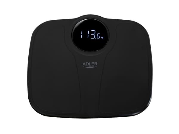 Adler AD 8172W, Elektronisk personvåg, 180 kg, 100 g, Vit, kg/lb, st, Rektangel