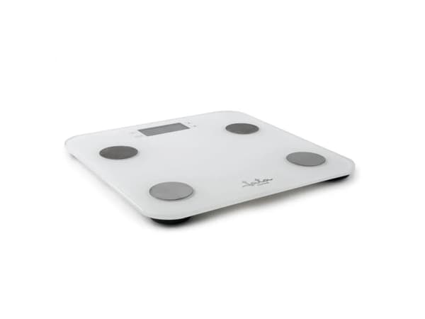 JATA HBAS1501, Elektronisk personvekt, 180 kg, 100 g, Grå, Hvit, kg, lb, ST, Rektangel