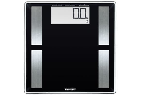 Soehnle 63879, Elektronisk personvekt, 180 kg, 100 g, Sort, kg, lb, ST, firkant