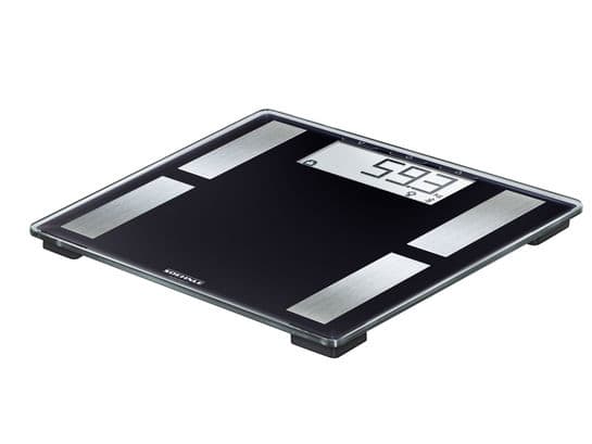 Soehnle 63879, Elektronisk personvekt, 180 kg, 100 g, Sort, kg, lb, ST, firkant