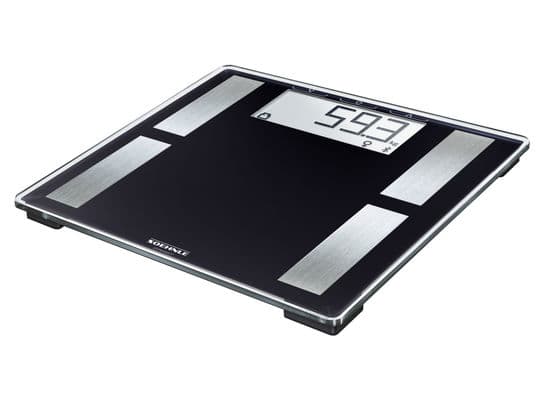 Soehnle 63879, Elektronisk personvåg, 180 kg, 100 g, Svart, kg, lb, st, Torg