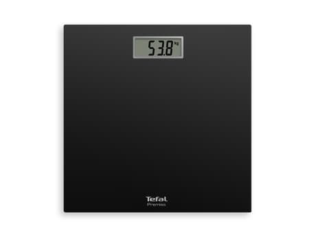 Tefal PP1400, Elektronisk personvekt, 150 kg, 100 g, Sort, kg, lb, ST, firkant