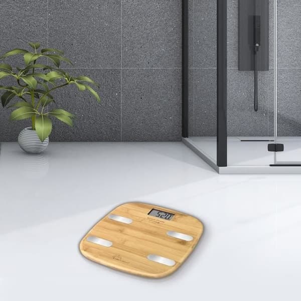 Little Balance Connect Bamboo USB Personal Scale GREEN POWER 8359 impedansmätare