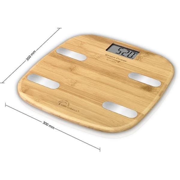 Little Balance Connect Bamboo USB Personal Scale GREEN POWER 8359 impedansmätare