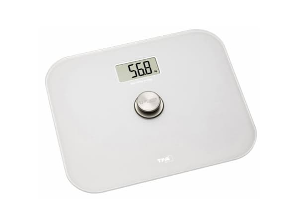 TFA-Dostmann 50.1014.02, Elektronisk personvekt, 150 kg, Sølv, 8 kg, kg, lb, ST, Rektangel