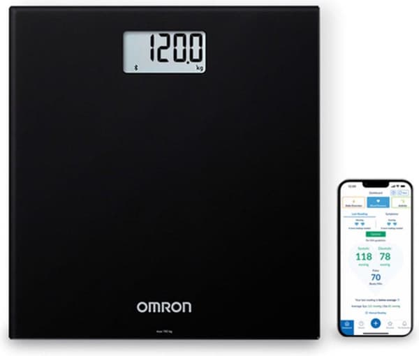OMRON BADEVÆRELSESVÆGT HN-300T2-EBK INTELLI IT SORT