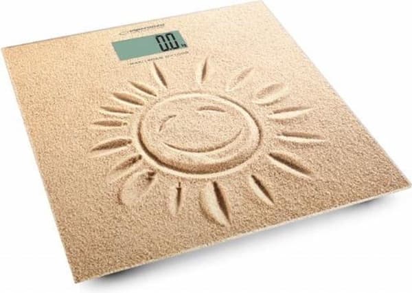 Esperanza EBS006 personvåg Elektronisk personvåg Fyrkantig Beige