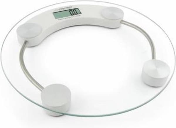Esperanza EBS007W personvåg Circle White Elektronisk personvåg