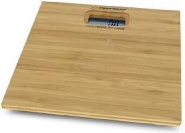 Esperanza EBS012 personvåg Elektronisk personvåg Fyrkantig Svart,Vit