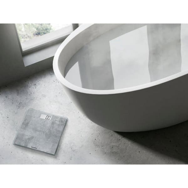 Soehnle 63882 Digital Style Sense Compact 300 Personal Scale Concrete Look