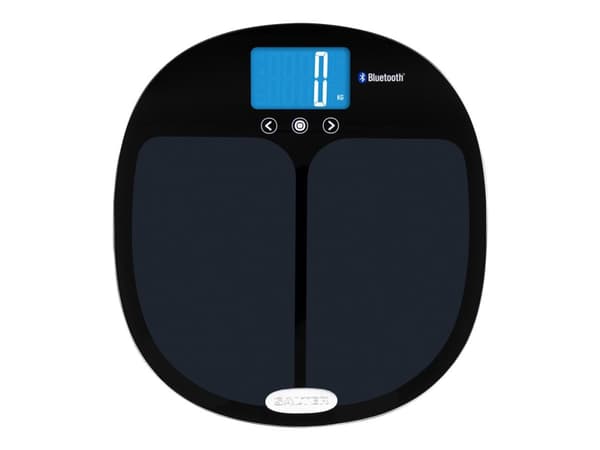 Salter 9192 BK3R Curve - Badevekt - svart