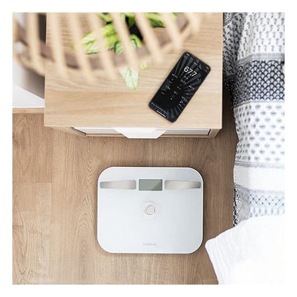 Digital Badrumsvåg Cecotec SURFACE PRECISION ECOPOWER 10200 SMART HEALTHY LCD Bluetooth 180 kg Vit LCD