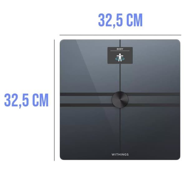 Ansluten våg - WITHINGS - Body Comp - Full spårning - 5 lägen - Batteritid 18 månader