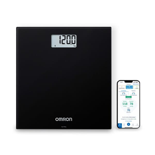 OMRON BADRUMSVÅG HN-300T2-EBK INTELLI IT SVART