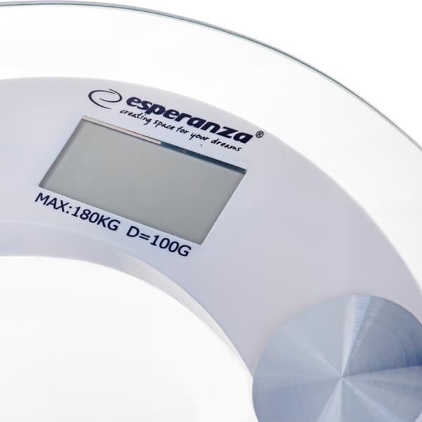 Esperanza EBS008W personlig vægt Elektronisk personvægt Rektangel Hvid
