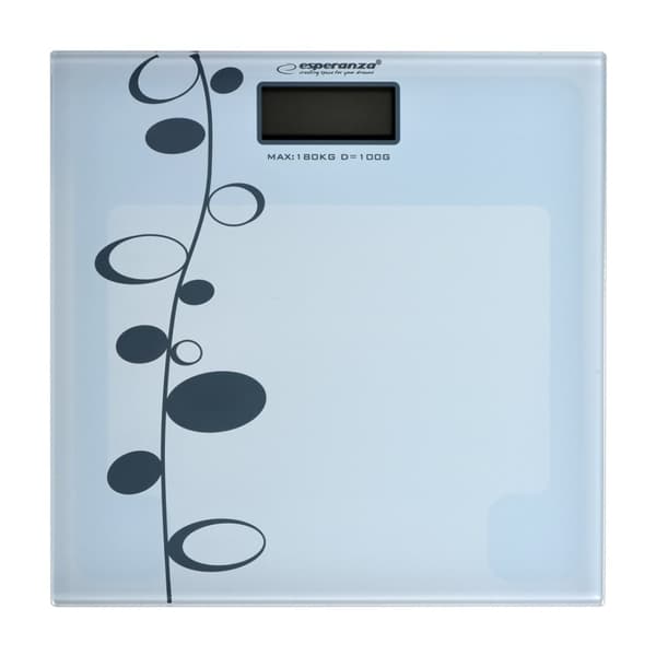 Esperanza EBS005 personvåg Rektangel Vit Elektronisk personvåg