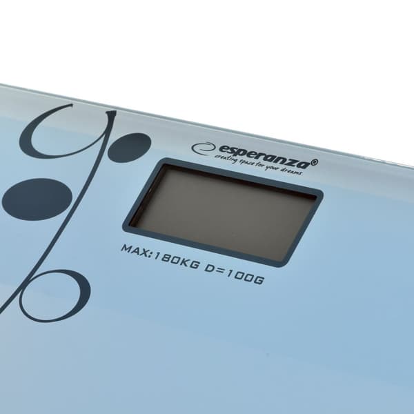 Esperanza EBS005 personvåg Rektangel Vit Elektronisk personvåg