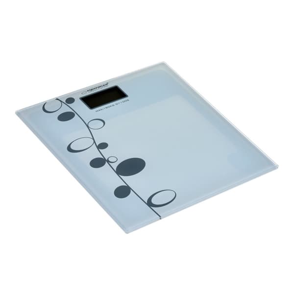 Esperanza EBS005 personvåg Rektangel Vit Elektronisk personvåg
