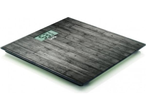 Laica Electronic personal scale, Sähkökäyttöinen henkilövaaka, 180 kg, 100 g, Puu, kg, lb, ST, Neliö