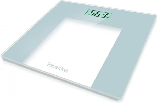 Terraillon TP1000, Elektronisk personvåg, 150 kg, 100 g, Grå, Vit, kg, Rektangel