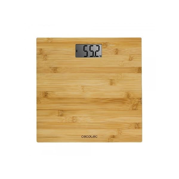 Cecotec Digital bathroom scale, great surface, high precision, with measuring tape.