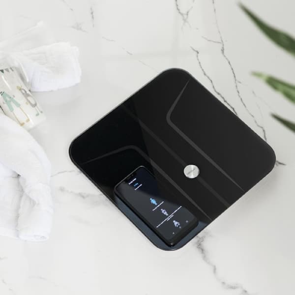 Cecotec Smart digital bathroom scale, high precision, with connectivity and measuring tape.