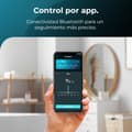 Miniatyrbild 5 av 5: Cecotec Bathroom scale with bioimpedance function, Bluetooth connectivity and safety tempered-glass surface.