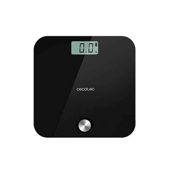 Digital badevægt Cecotec SURFACE PRECISION 10000 HEALTHY LCD 180 kg Sort Hærdet glas 180 kg