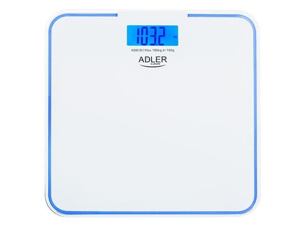 Adler badevekt Adler AD 8183 hvit