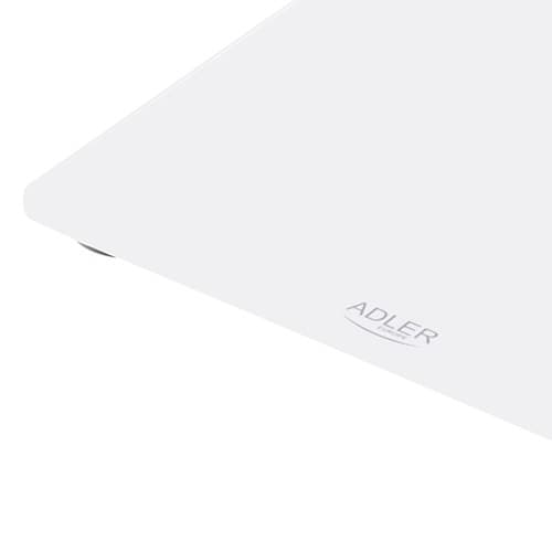 Adler | Badrumsvåg | AD 8157w | Maxvikt (kapacitet) 150 kg | Noggrannhet 100 g | Body Mass Index (BMI) mätning | Vit