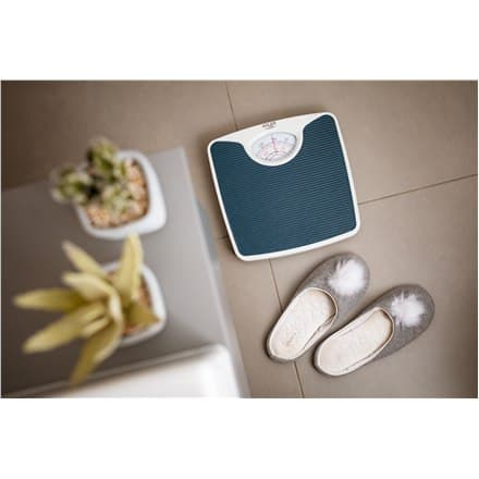 Adler | Mekanisk badrumsvåg | AD 8151b | Maxvikt (kapacitet) 130 kg | Noggrannhet 1000 g | Blå vit
