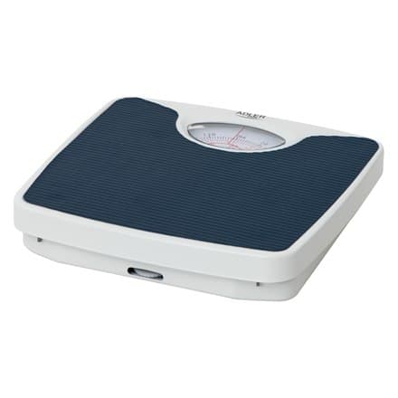 Adler | Mekanisk badrumsvåg | AD 8151b | Maxvikt (kapacitet) 130 kg | Noggrannhet 1000 g | Blå vit