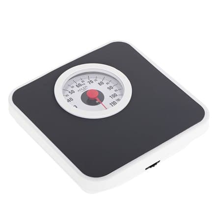 Adler | Mekanisk badevægt | AD 8178 | Maksimal vægt (kapacitet) 120 kg | Nøjagtighed 1000 g | Sort