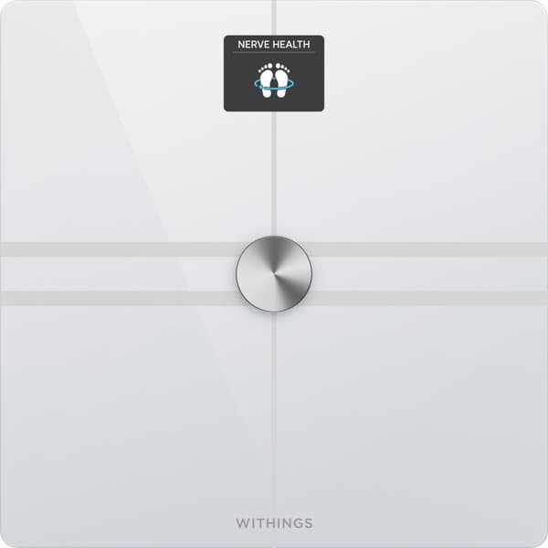 Withings Body Comp White kroppsanalysevekt med wifi-tilkobling