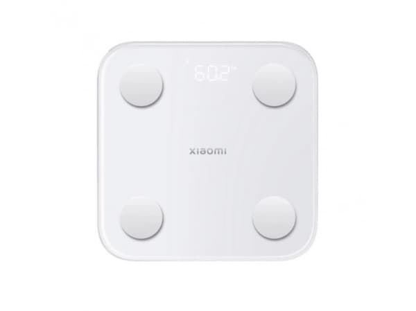 Xiaomi S400, Elektroninen henkilövaaka, 150 kg, 100 g, Valkoinen, kg, lb, Neliö