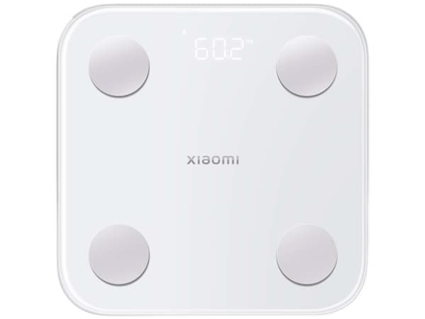 Xiaomi S400, Elektroninen henkilövaaka, 150 kg, 100 g, Valkoinen, kg, lb, Neliö