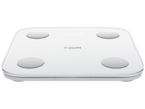 Xiaomi S400, Elektroninen henkilövaaka, 150 kg, 100 g, Valkoinen, kg, lb, Neliö