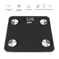 Miniatyrbild 3 av 10: Digital Badrumsvåg EDM 07613 Body Composition Svart 180 kg